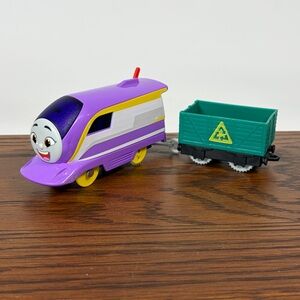 Thomas & Friends KANA with Cargo Motorized Train Engine Battery Powered TESTED